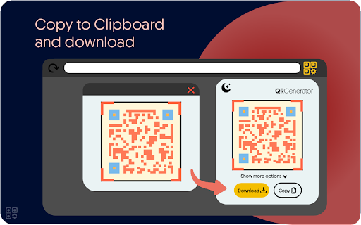 qr_generator  from Chrome web store to be run with OffiDocs Chromium online