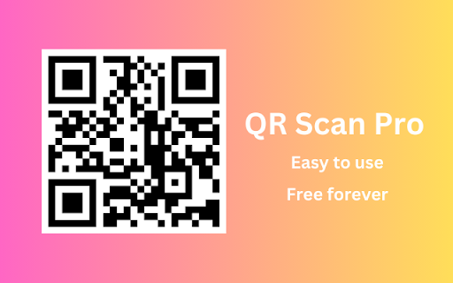 QR Scan Pro from Chrome web store to be run with OffiDocs Chromium online QR Scan Pro from Chrome web store to be run with OffiDocs Chromium online