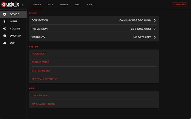 Qudelix  from Chrome web store to be run with OffiDocs Chromium online