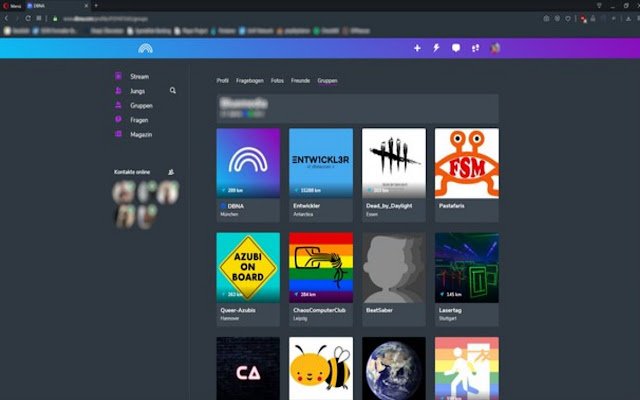 QueerDarkMode mula sa Chrome web store na tatakbo sa OffiDocs Chromium online