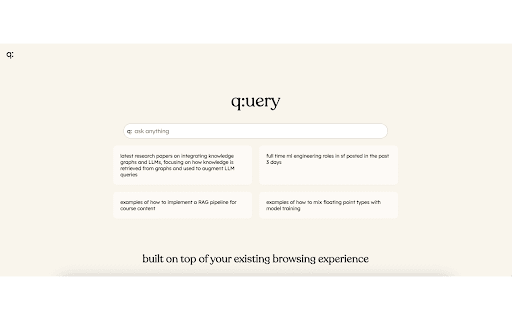q:uery  from Chrome web store to be run with OffiDocs Chromium online