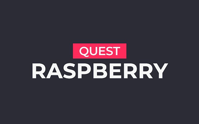 Quest Raspberry uit de Chrome-webwinkel om te worden uitgevoerd met OffiDocs Chromium online