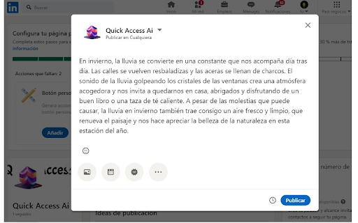 Quick Access Ai  from Chrome web store to be run with OffiDocs Chromium online