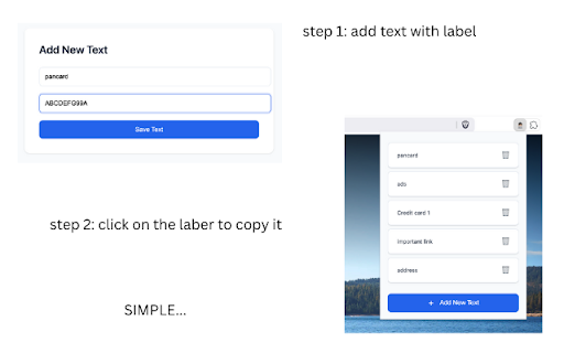 QuickCopy  from Chrome web store to be run with OffiDocs Chromium online