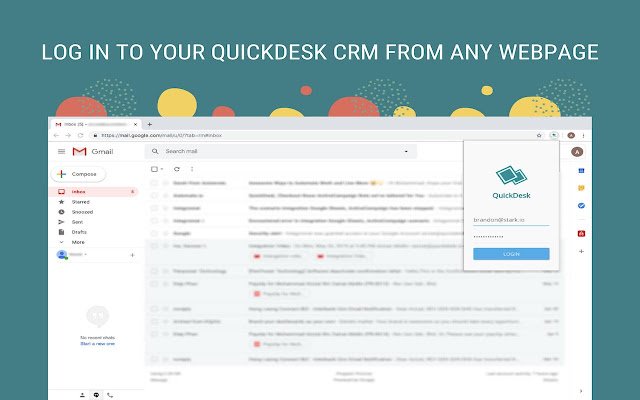 QuickDesk Chrome Extension  from Chrome web store to be run with OffiDocs Chromium online
