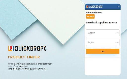 QuickdropX  from Chrome web store to be run with OffiDocs Chromium online