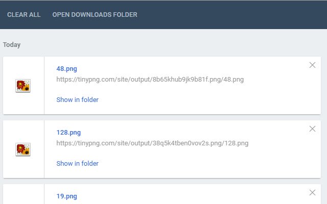 QuickGoDownloads dari toko web Chrome untuk dijalankan dengan OffiDocs Chromium online