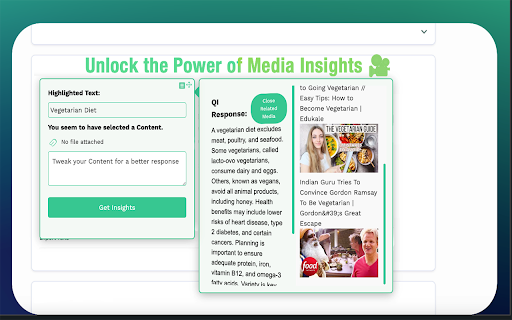 QuickInsights: AI Text  Webpage Analyzer | Summarize, Respond  More  from Chrome web store to be run with OffiDocs Chromium online QuickInsights: AI Text  Webpage Analyzer | Summarize, Respond  More  from Chrome web store to be run with OffiDocs Chromium online