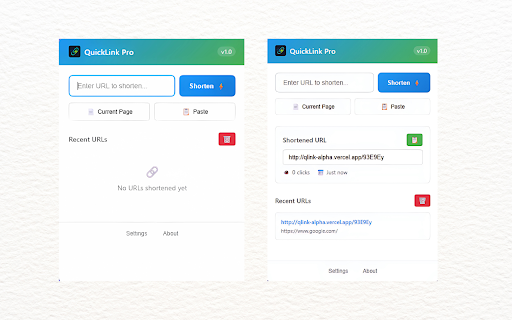 QuickLink Pro  from Chrome web store to be run with OffiDocs Chromium online