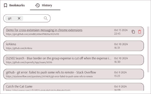 QuickLinks  from Chrome web store to be run with OffiDocs Chromium online