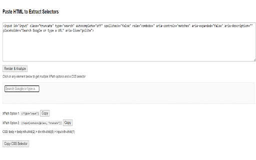 QuickLocator  from Chrome web store to be run with OffiDocs Chromium online