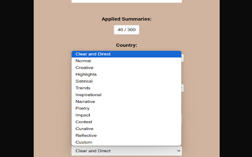 Quick News Summary  from Chrome web store to be run with OffiDocs Chromium online