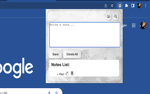 QuickNote Companion  from Chrome web store to be run with OffiDocs Chromium online