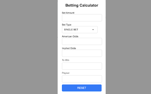 QuickOdds Instant Betting Odds Calculator from Chrome web store to be run with OffiDocs Chromium online QuickOdds Instant Betting Odds Calculator from Chrome web store to be run with OffiDocs Chromium online
