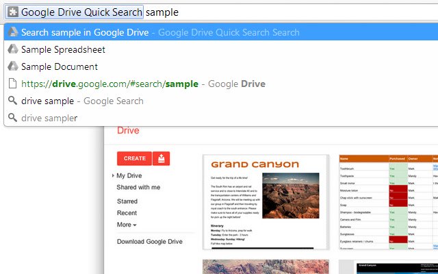 Pencarian Cepat untuk Google Drive™ dari toko web Chrome untuk dijalankan dengan OffiDocs Chromium online