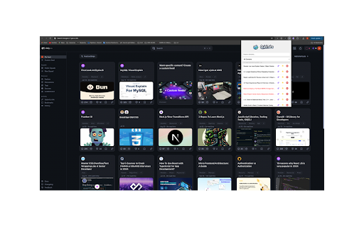 Quick Tabs  from Chrome web store to be run with OffiDocs Chromium online