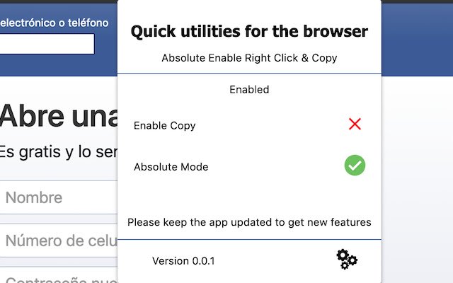 Utilitas cepat untuk browser dari toko web Chrome untuk dijalankan dengan OffiDocs Chromium online