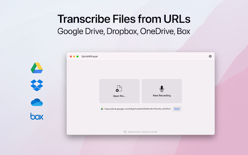 QuickWhisper from Chrome web store to be run with OffiDocs Chromium online QuickWhisper from Chrome web store to be run with OffiDocs Chromium online