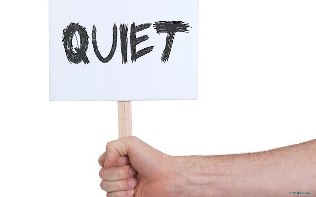 Quiet  from Chrome web store to be run with OffiDocs Chromium online