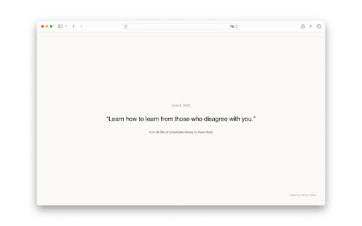 quiet quote  from Chrome web store to be run with OffiDocs Chromium online