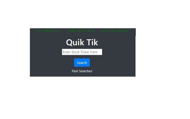 Quik Tik חינם מחנות האינטרנט של Chrome להפעלה עם OffiDocs Chromium באינטרנט