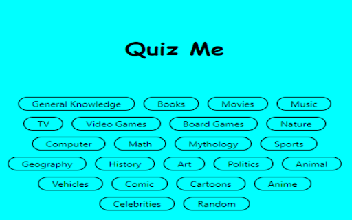 QuizMe  from Chrome web store to be run with OffiDocs Chromium online
