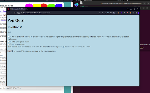 Quiz Popper  from Chrome web store to be run with OffiDocs Chromium online Quiz Popper  from Chrome web store to be run with OffiDocs Chromium online