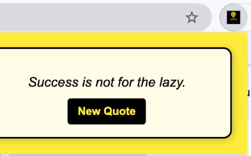 Quote of the Day  from Chrome web store to be run with OffiDocs Chromium online