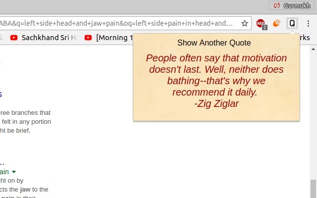 Quotes for Motivation  from Chrome web store to be run with OffiDocs Chromium online