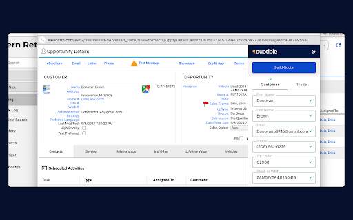 Quotible  from Chrome web store to be run with OffiDocs Chromium online