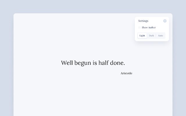 Quotinity – Inspiring Quotes  from Chrome web store to be run with OffiDocs Chromium online