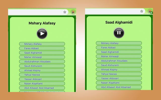 Quran Radio จาก Chrome เว็บสโตร์ที่จะใช้งานกับ OffiDocs Chromium ทางออนไลน์