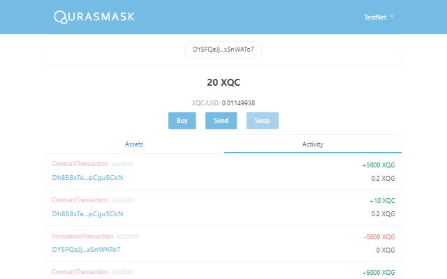 QurasMask Extension  from Chrome web store to be run with OffiDocs Chromium online