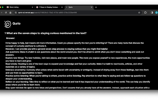 Qurio from Chrome web store to be run with OffiDocs Chromium online Qurio from Chrome web store to be run with OffiDocs Chromium online