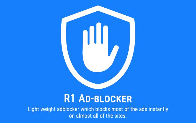 R1 AdBlocker from Chrome web store to be run with OffiDocs Chromium online R1 AdBlocker from Chrome web store to be run with OffiDocs Chromium online