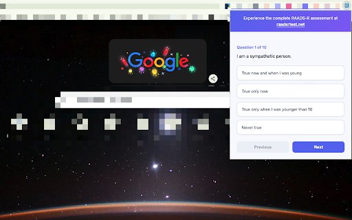 RAADS R Test  from Chrome web store to be run with OffiDocs Chromium online
