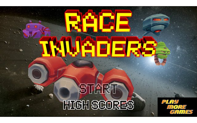 Race Invaders מחנות האינטרנט של Chrome שיופעלו עם OffiDocs Chromium באינטרנט
