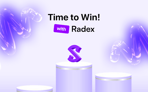 Radex  from Chrome web store to be run with OffiDocs Chromium online