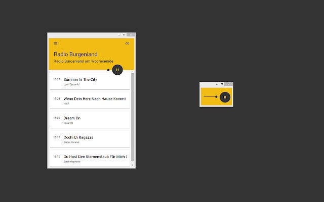 Radio Burgenland  from Chrome web store to be run with OffiDocs Chromium online