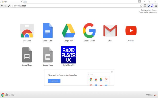 Radioplayer UK da Chrome Web Store para ser executado com OffiDocs Chromium online