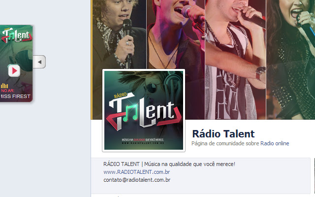 Radio Talent dal Chrome Web Store verrà eseguito con OffiDocs Chromium online