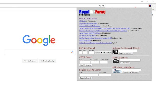 Les commandes RAF de la boutique en ligne Chrome doivent être exécutées avec OffiDocs Chromium en ligne