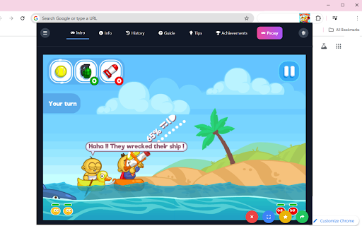 Raft Wars Unblocked Game  from Chrome web store to be run with OffiDocs Chromium online