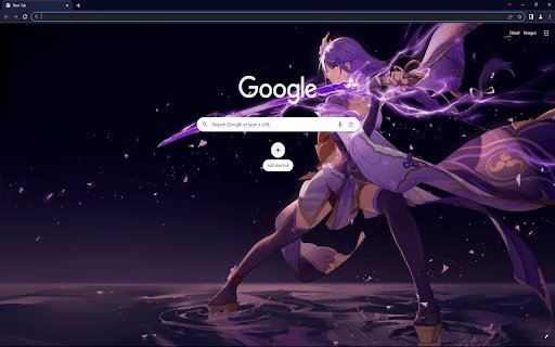 Raiden Ei Theme  from Chrome web store to be run with OffiDocs Chromium online