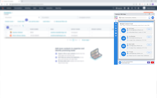 Rainbow CRM Bridge HubSpot  from Chrome web store to be run with OffiDocs Chromium online