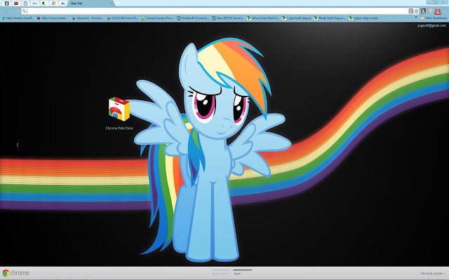 Rainbow Dash Custom 2 (Low Def) uit de Chrome-webwinkel voor gebruik met OffiDocs Chromium online