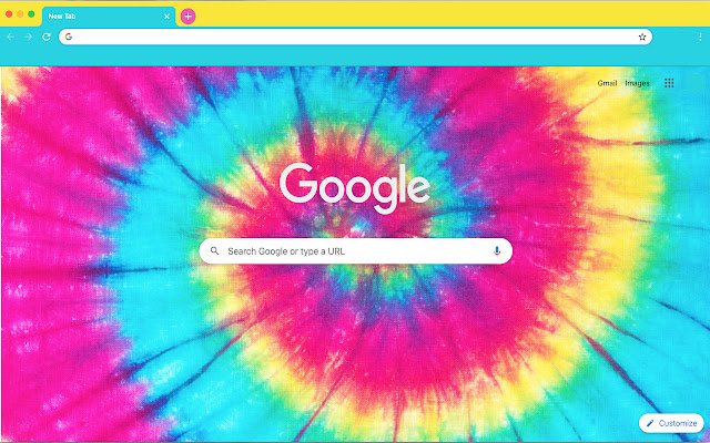 Rainbow Swirl Tie Dye Theme  from Chrome web store to be run with OffiDocs Chromium online
