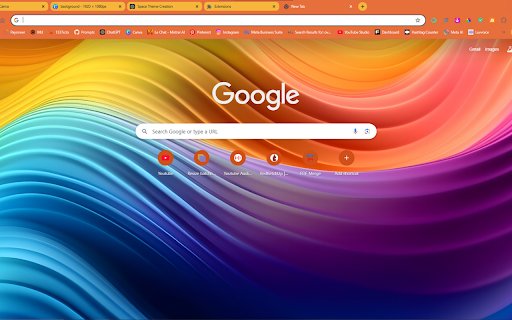 Rainbow Waves Vibrant Flow of Colors  from Chrome web store to be run with OffiDocs Chromium online