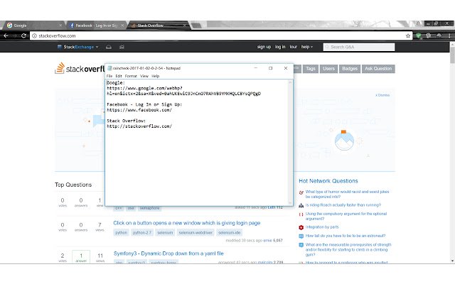 Raincheck  from Chrome web store to be run with OffiDocs Chromium online
