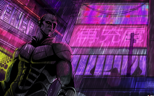 Rainy Night City  from Chrome web store to be run with OffiDocs Chromium online